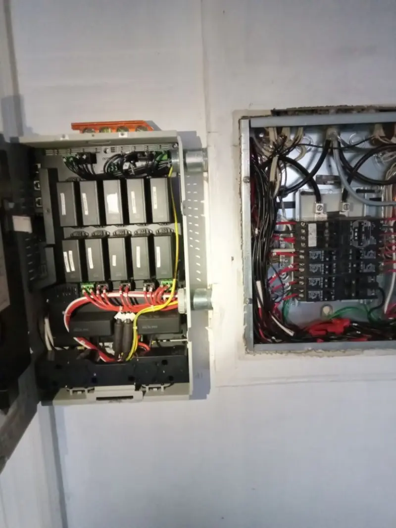 Electrical panel upgrade completed for Carbon Monoxide Detector Installation in Waco